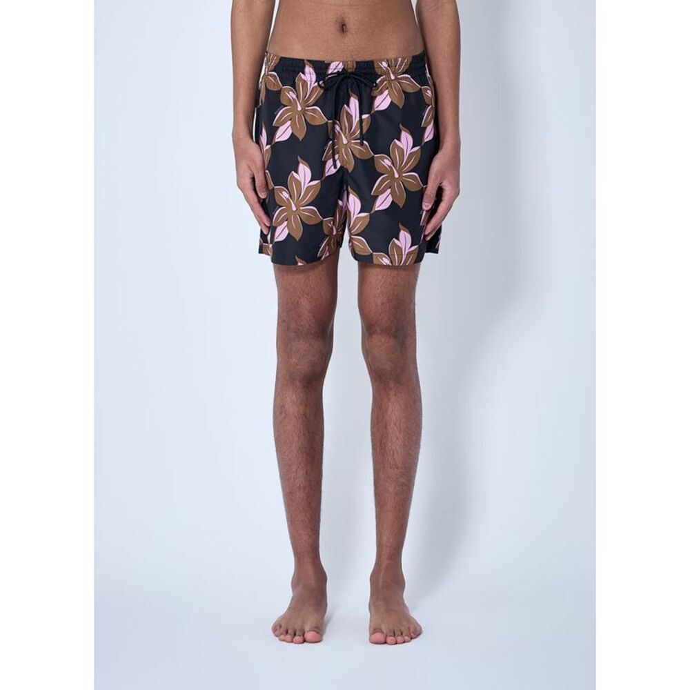 Gucci Men Printed Poplin Swim Shorts